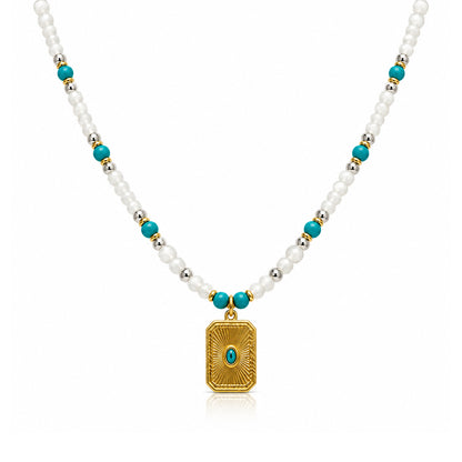Obsidian Blue Necklace