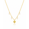 Charm Pearl Heart Necklace