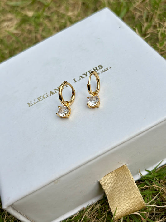 Celine Earring # White