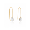 Threader Oval earrings