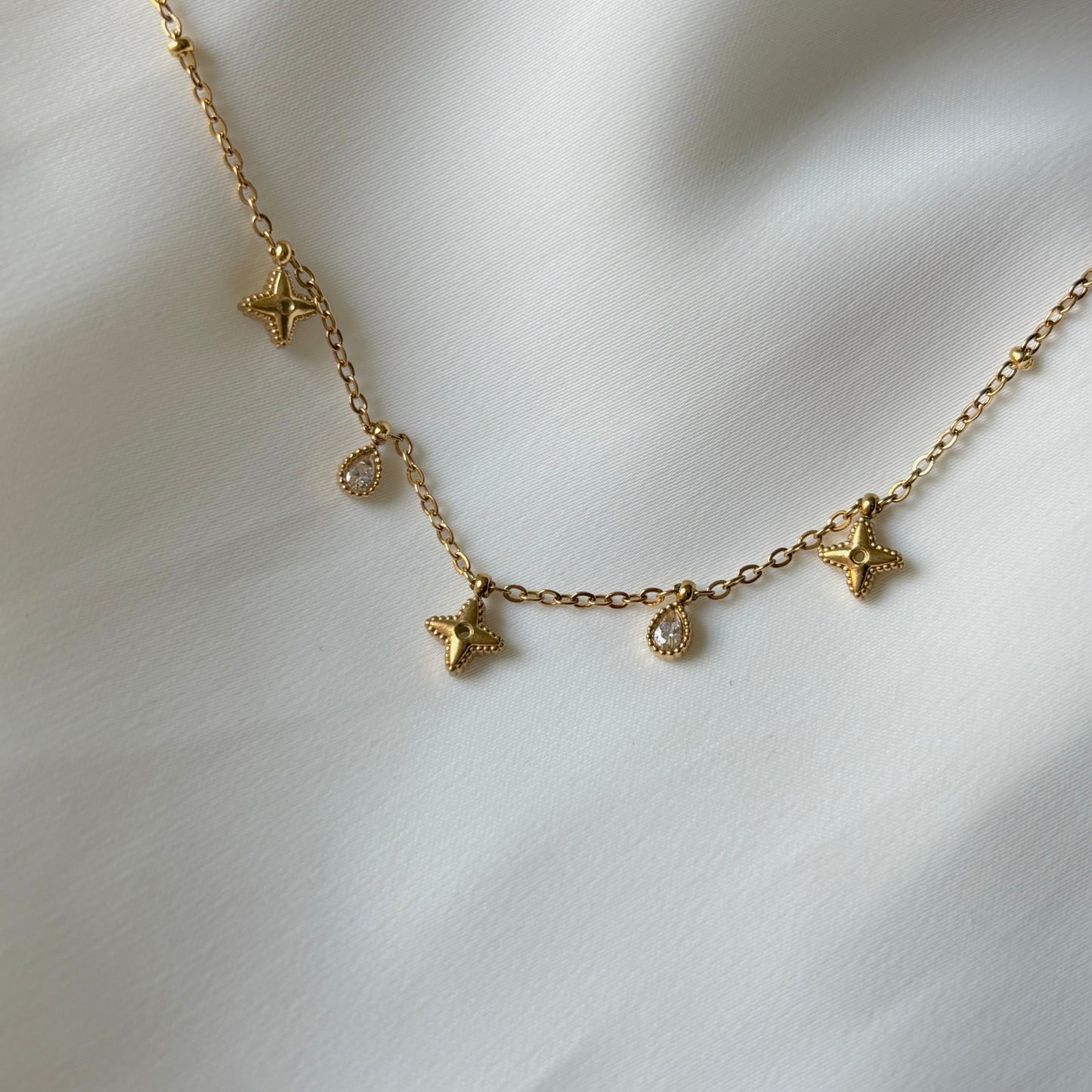 Starlit Drops Necklace