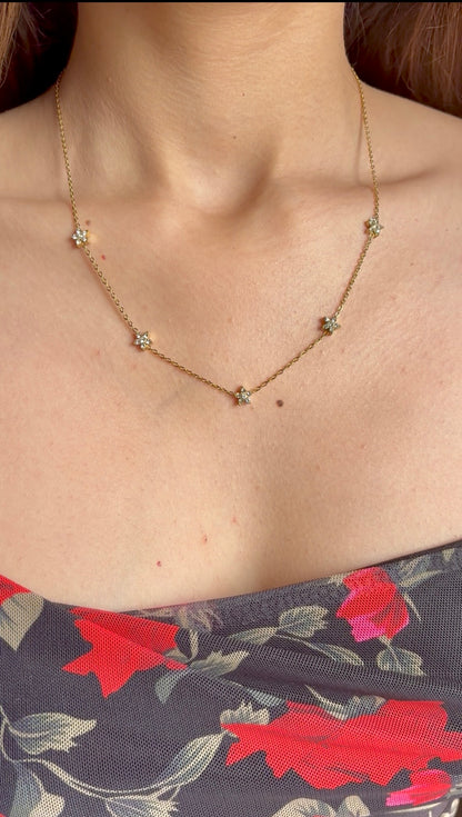 Minimal Star Necklace