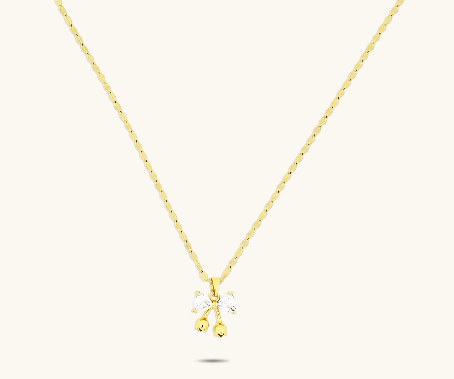 Bow Necklace