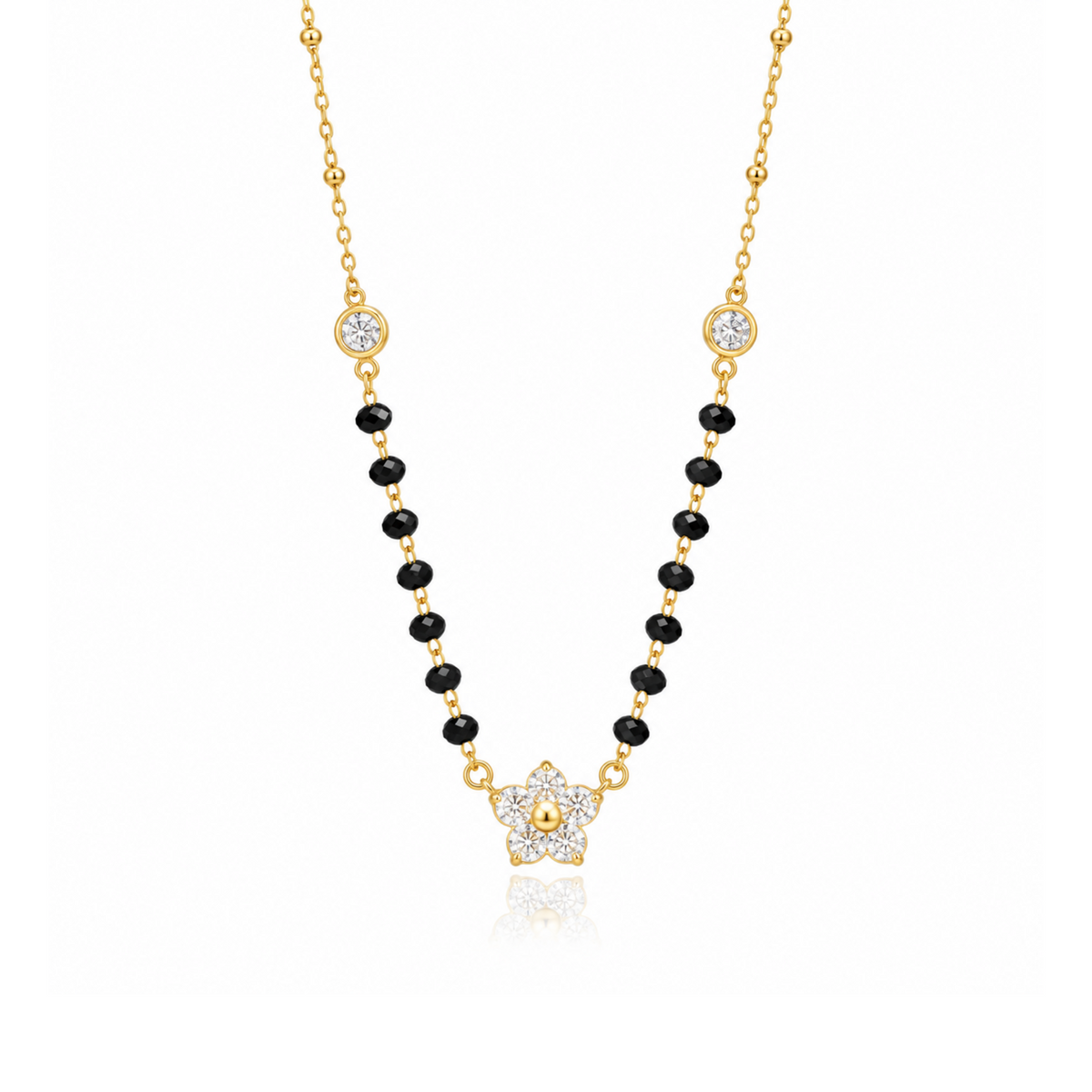 Star Beaded Mangalsutra