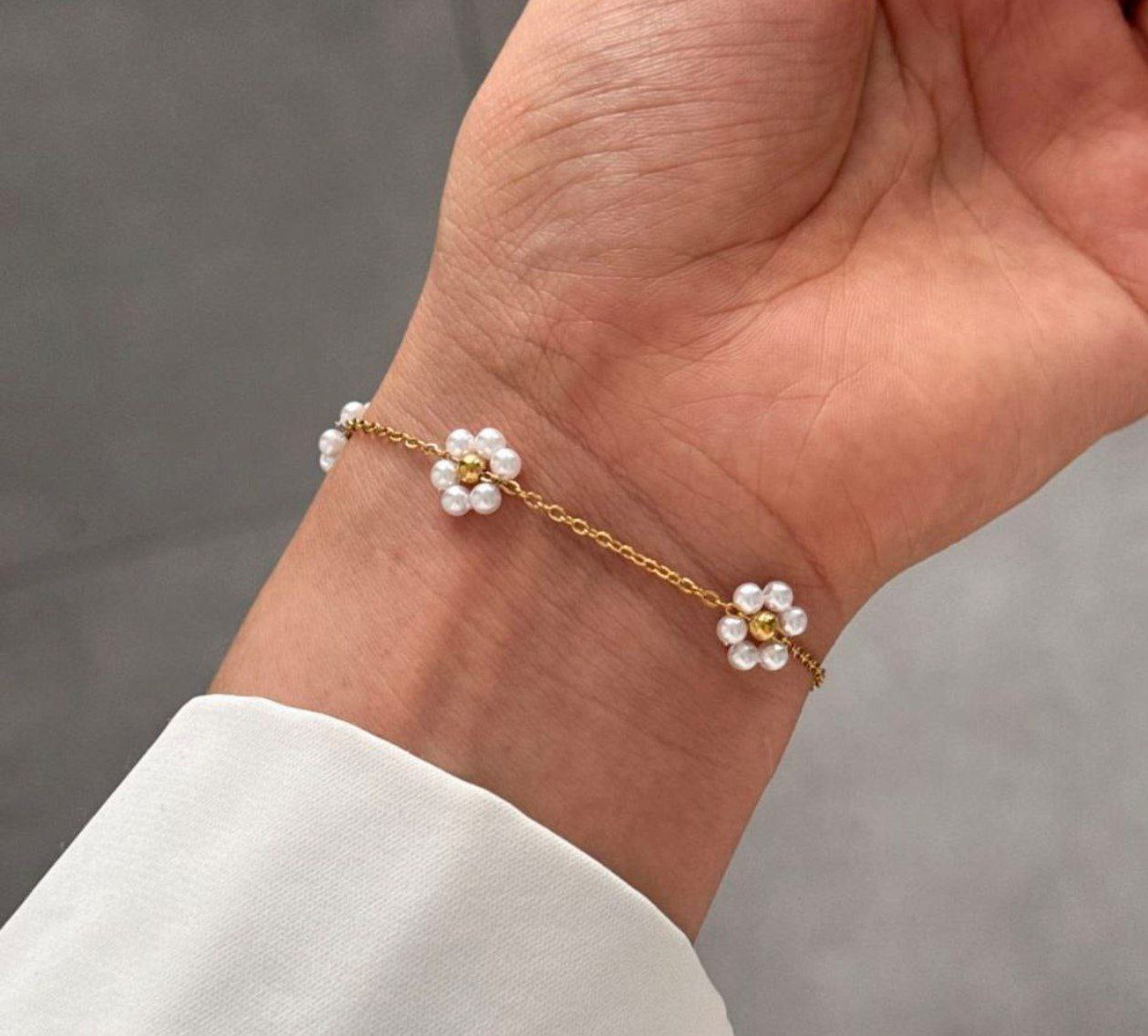 Flower Bracelet/ Anklet