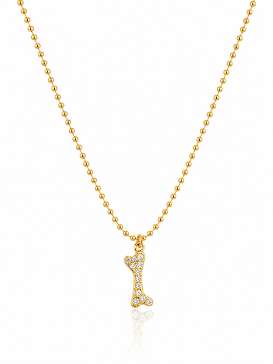 Bone Charm Necklace