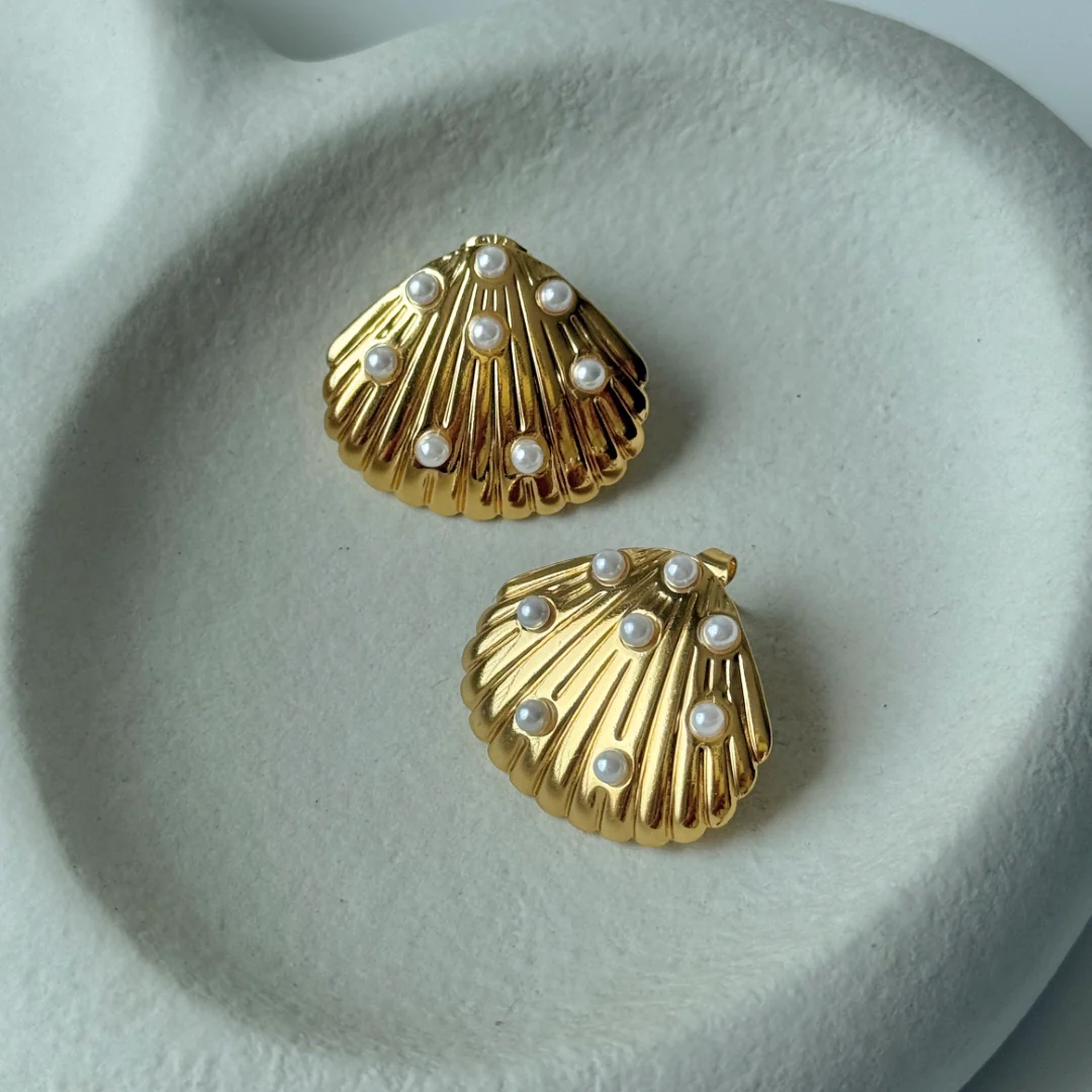 Twine Pearl Earrings