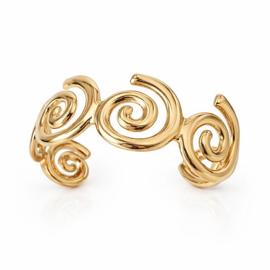 Swirl Statement Cuff