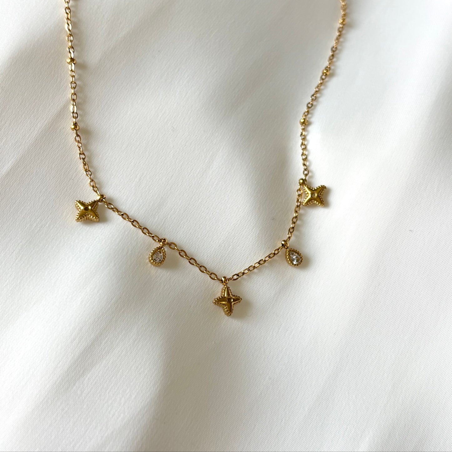 Starlit Drops Necklace
