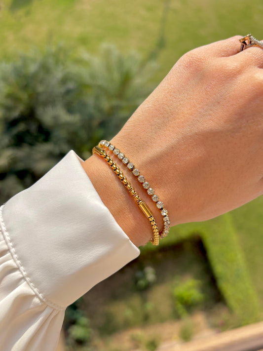 Mateo Tennis Bracelet