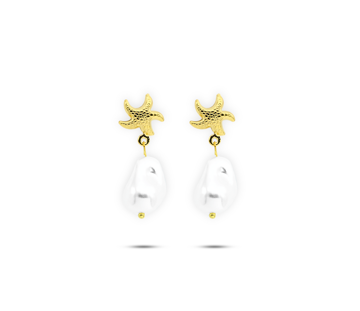Star Pearl Earrings