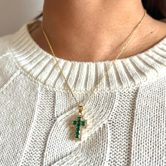 Cross Bea Necklace