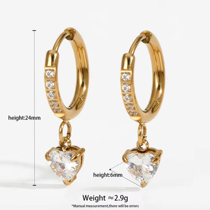 Eda Heart Earrings