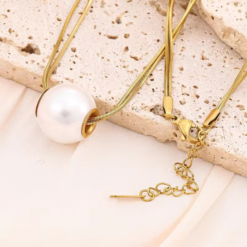 Pearl Gold Necklace
