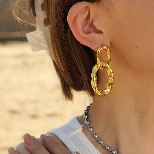 Linked Earrings