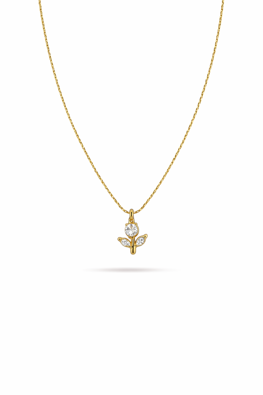 Tulip Minimal Necklace