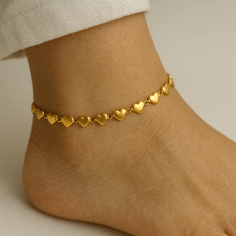 Heart Anklet