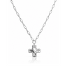 Silver Cross Necklace