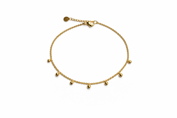 Beaded Drop Anklet