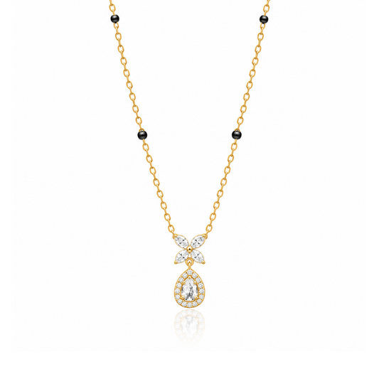 Butterfly Drop Mangalsutra