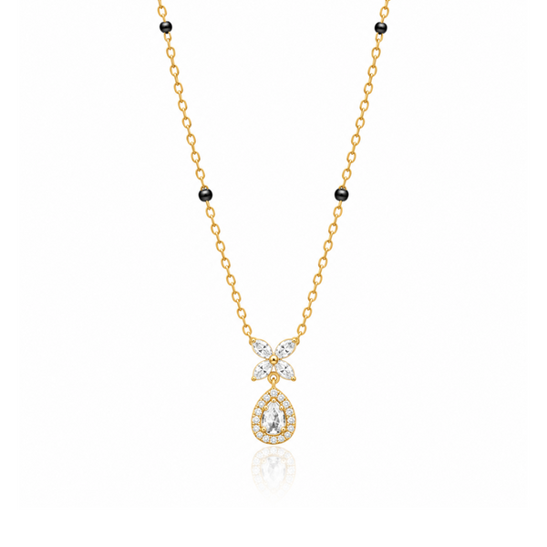 Butterfly Drop Mangalsutra