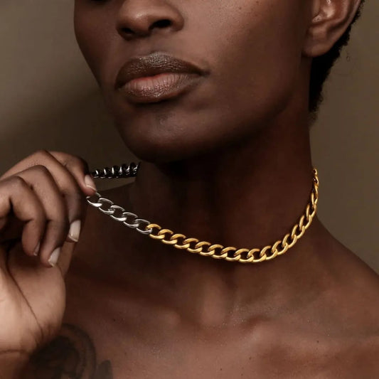 Dual Tone Luxe Chain