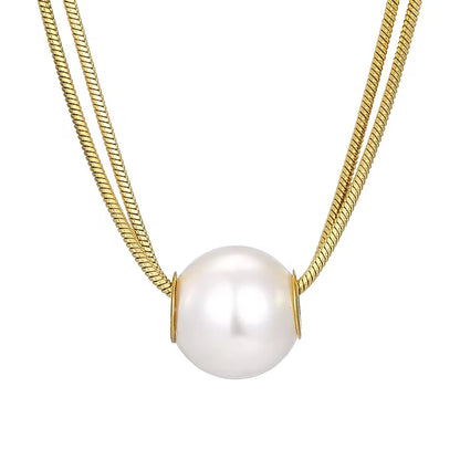 Pearl Gold Necklace