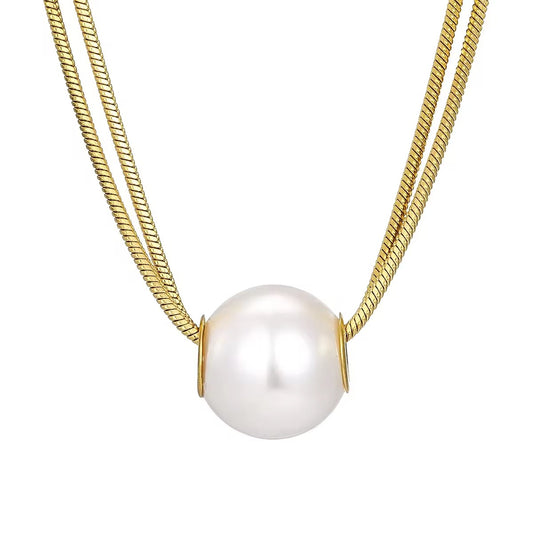 Pearl Gold Necklace