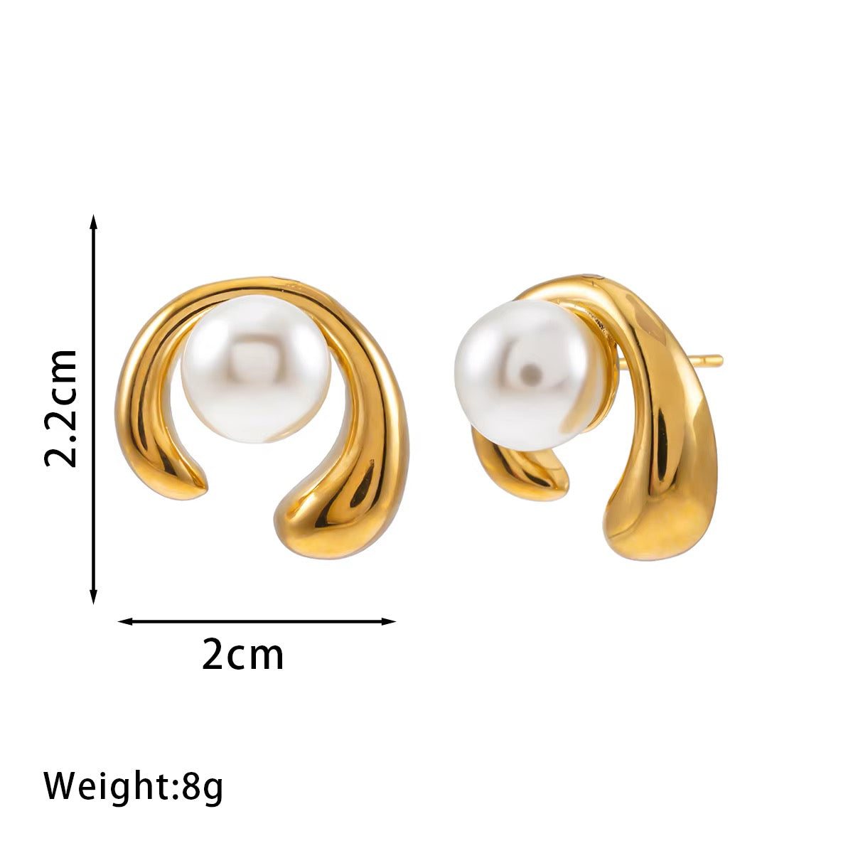 Baroque Pearl Earrings