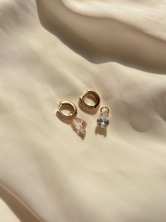 Marta Misty Earrings #Oval