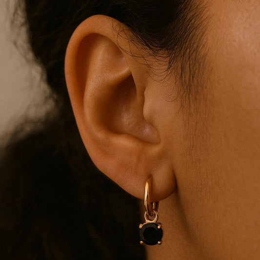 Celine Earrings #Black