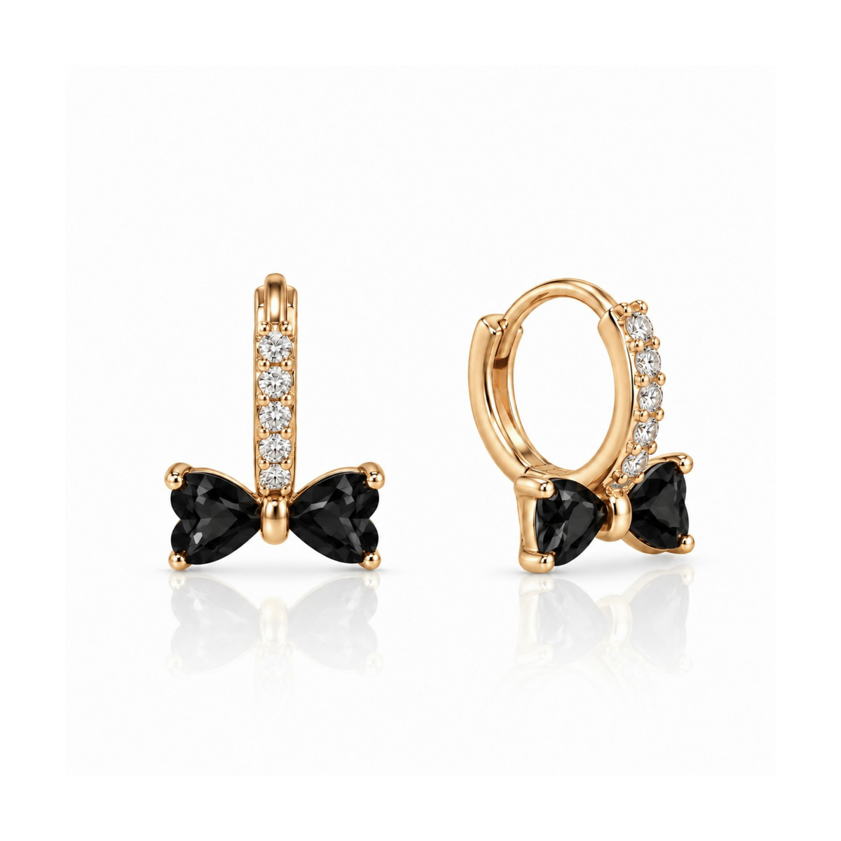 Bow Hoop Black