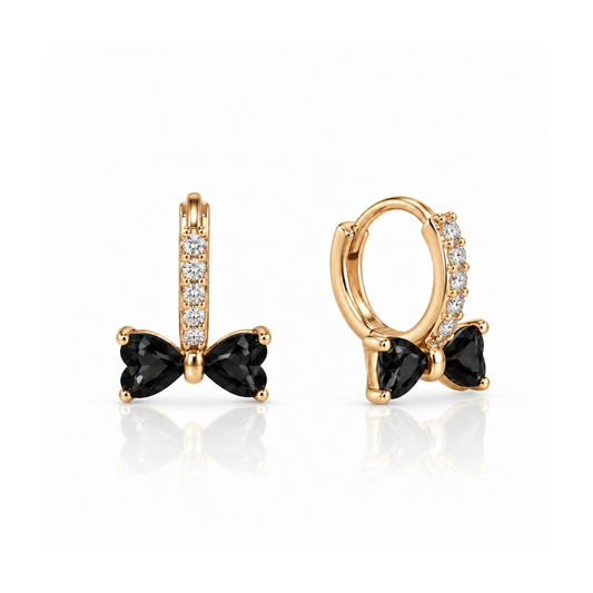 Bow Hoop Black