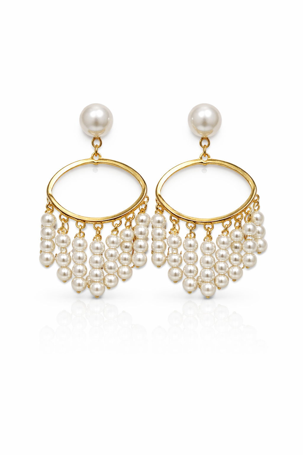 Pearl Hanging Earrings