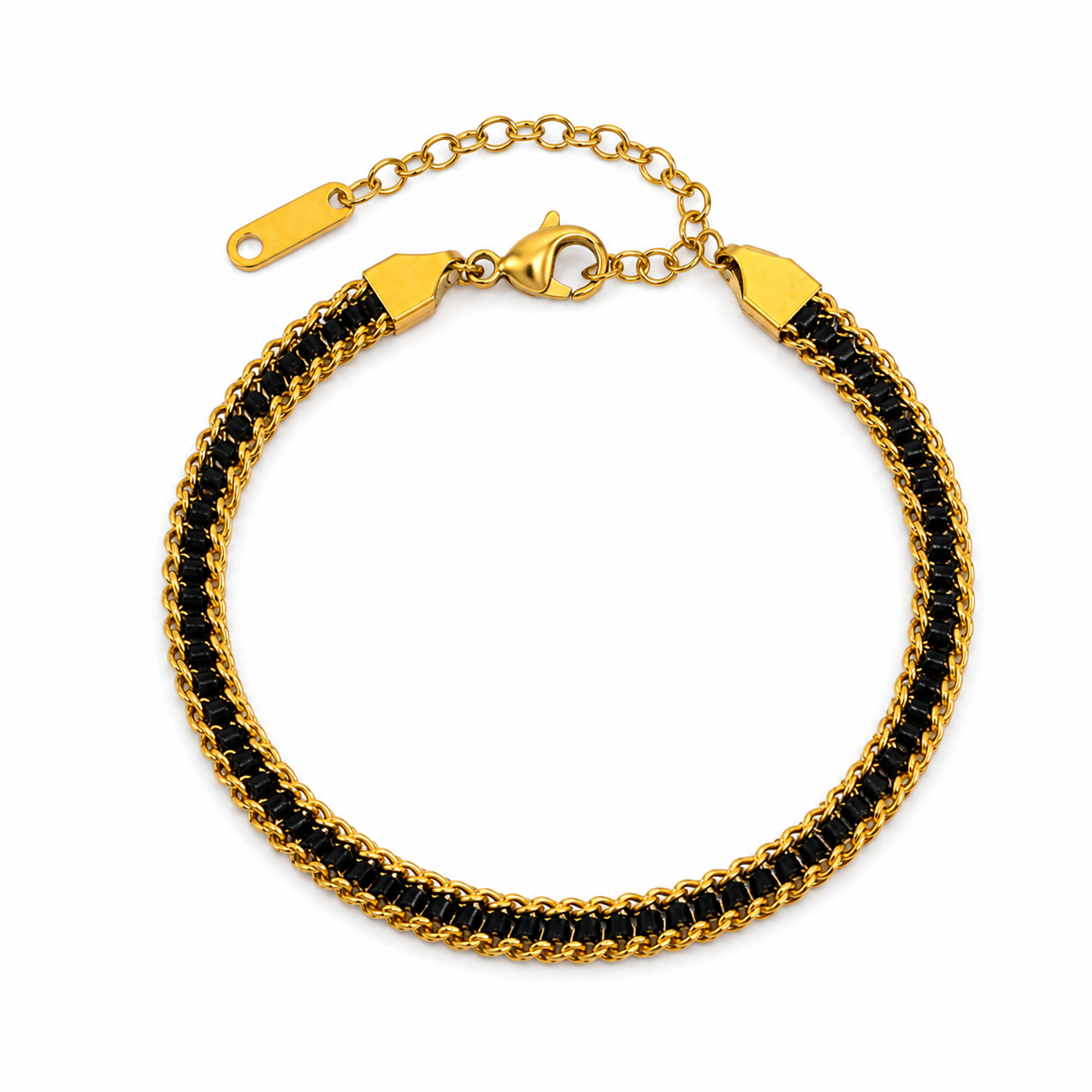 Azira Black Tennis Bracelet