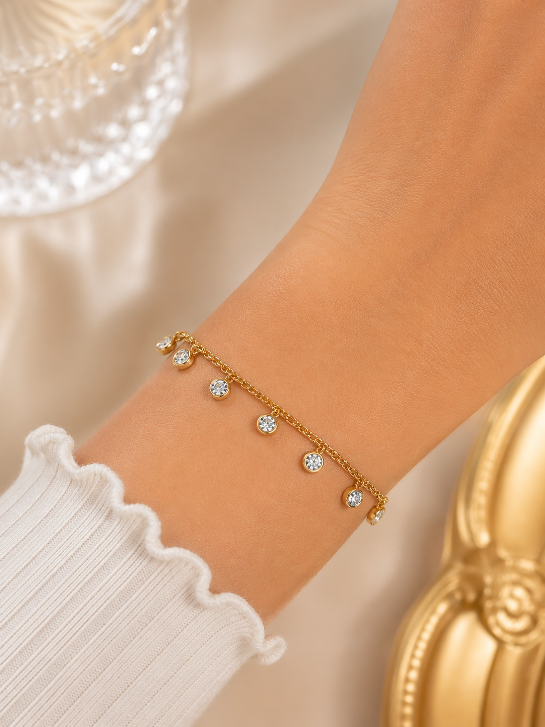 Bria Diamond Adjustable Bracelet