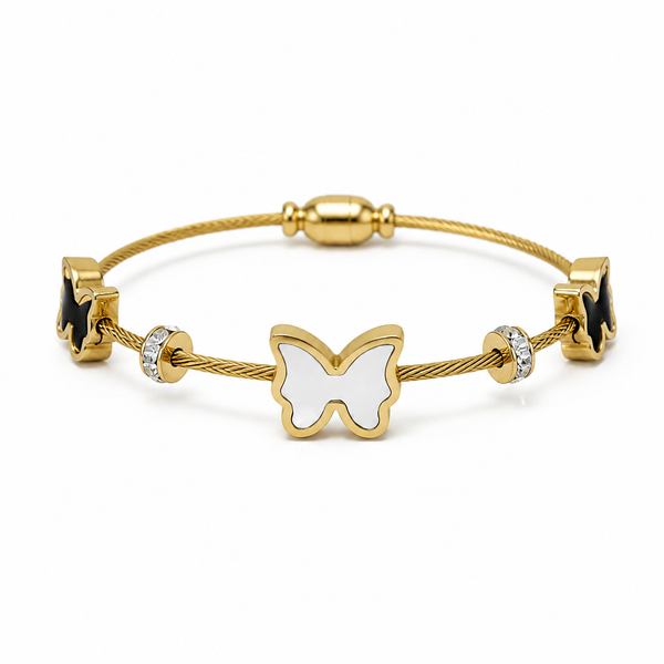 Butterfly Magnet Bangle