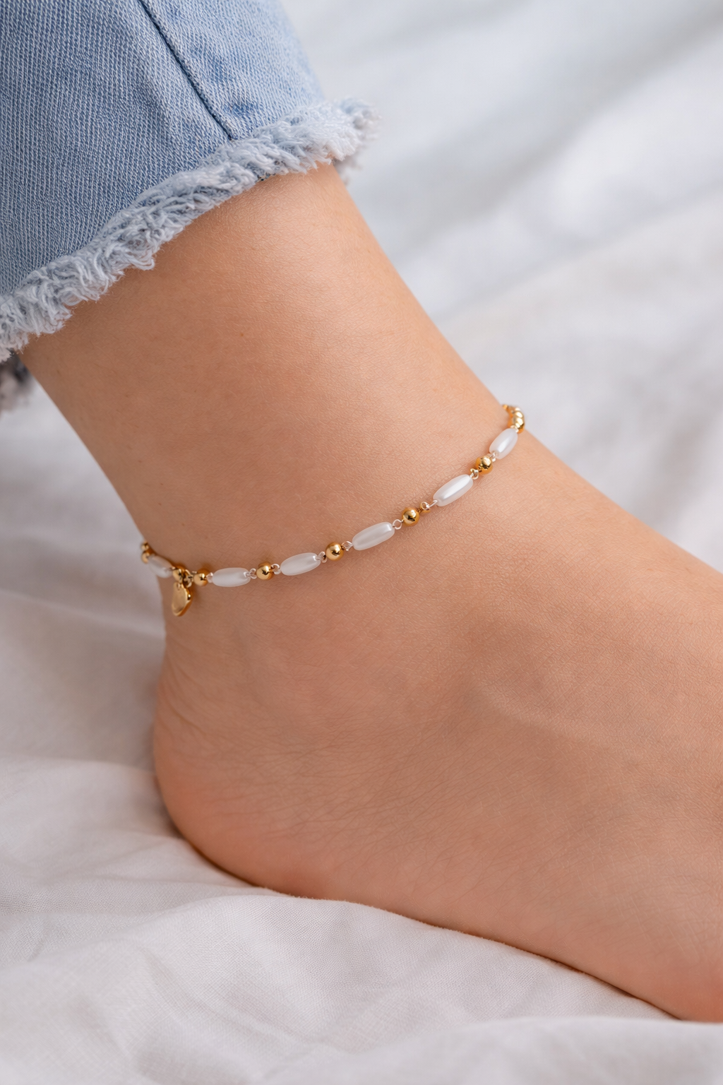Miu Pearl Anklet
