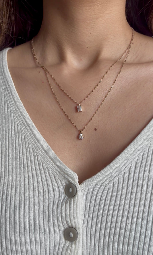 Althea Double Layered Necklace
