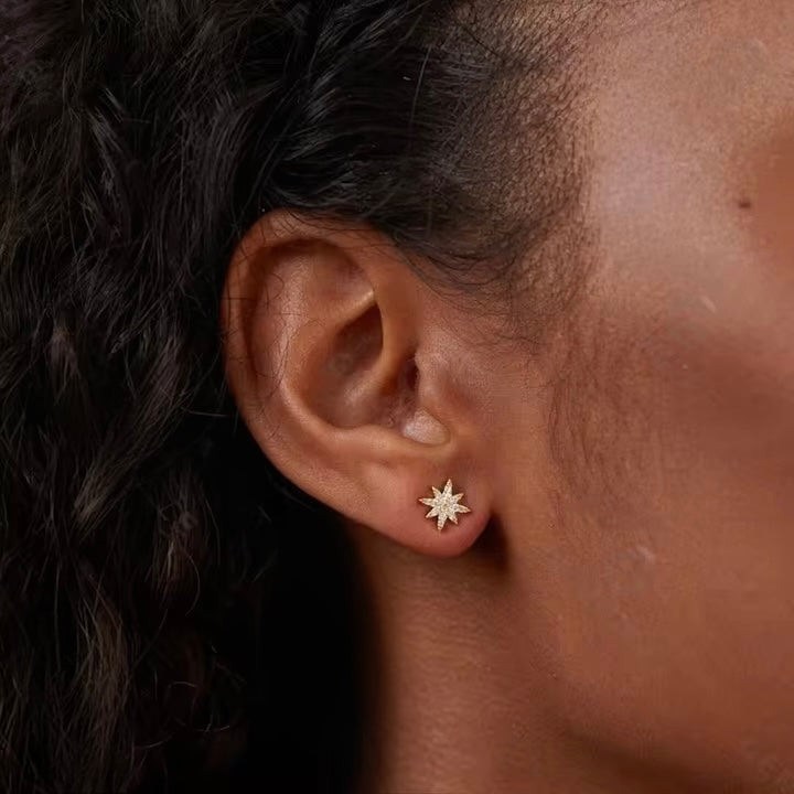 Star Jacket Earrings