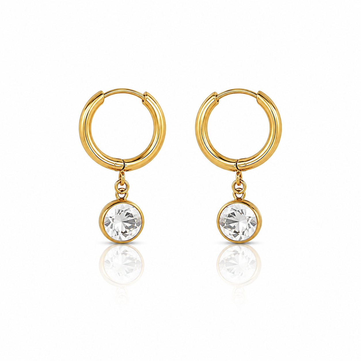 Stone Drop Earrings