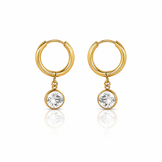 Stone Drop Earrings