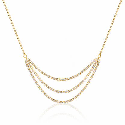 Tennis Trio Necklace