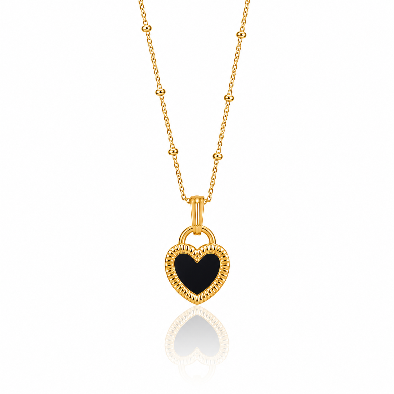 Heart Necklace ( Reversible)