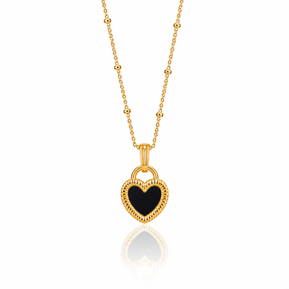 Heart Necklace ( Reversible)