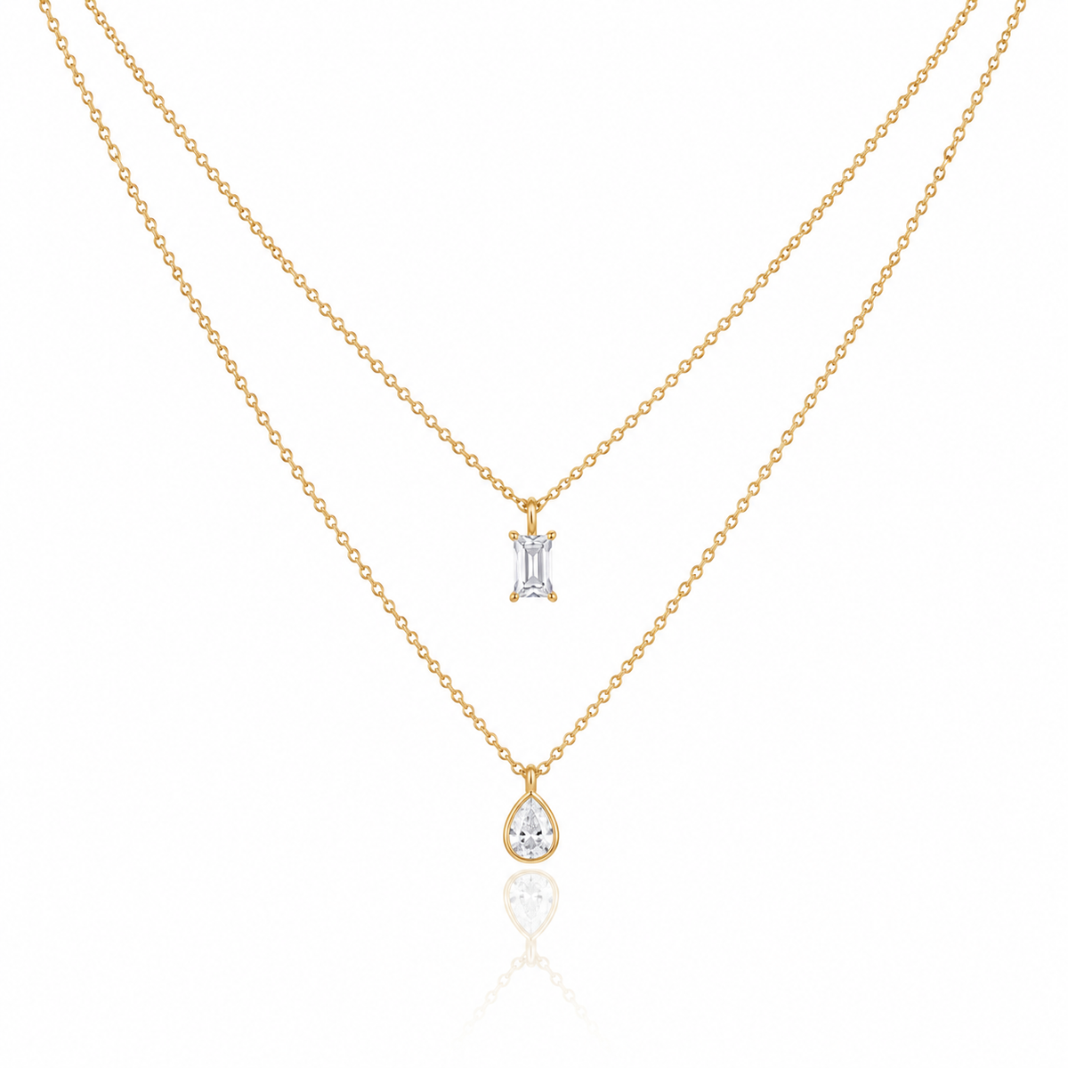 Althea Double Layered Necklace