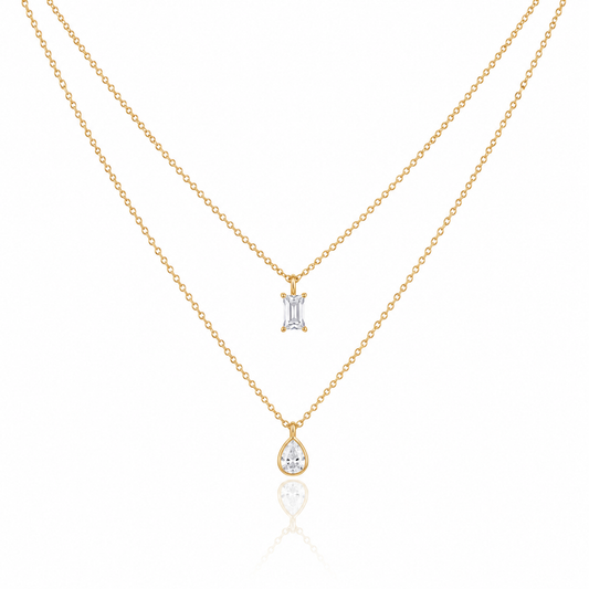 Althea Double Layered Necklace