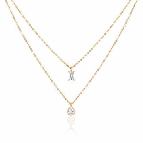 Althea Double Layered Necklace