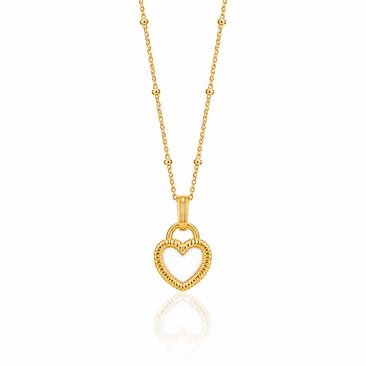 Heart Necklace ( Reversible)