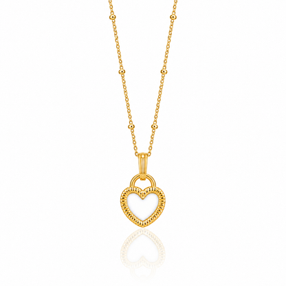 Heart Necklace ( Reversible)